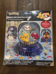 Pokemon Table Decorating Kit Party Centerpiece (3 pieces Plus Confetti) #62