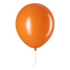 12 inch Orange and White Balloons,Orange and White Confetti Balloons for
