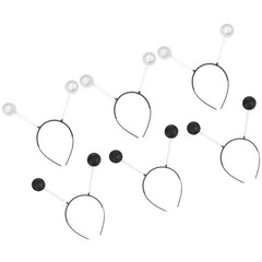 6 Pcs Hair Hoops Balls Headbands Cosplay Party Hair Accessories Kids