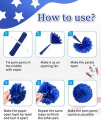 Durable 26-Pc 4th of July Decorations: Easy to Install & Store for Any Occasion
