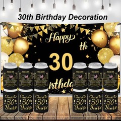 Xumbtvs 30th Birthday Decorations Vintage 1996 12 Pcs Neoprene Can Coolers