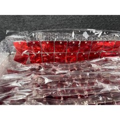 LuoluoHouse Red Shimmer Wall Backdrop 24 Sequin Panels Christmas Party Decor NEW