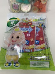 Cocomelon 48 Pc Birthday Party Supplies Favor Coloring Book Stickers Crayons Etc