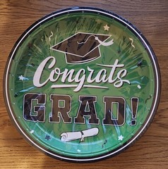 FREE Green Congratulations Graduation Party Paper Any Year for 25 Total 52
