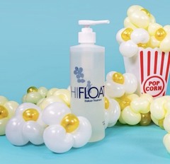 5X Balloon Treatment 16 oz Extends Float Time for Helium-Filled Latex Balloons.