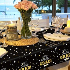 Graduation Decorations 2026 Graduation Tablecloths Congrats Grad Table Cover