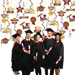 Graduation Party Decorations Maroon Gold 2024/Burgundy Gold Graduation Decora…