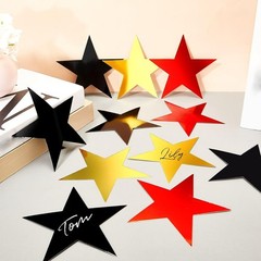 Customizable 6-Inch Star Cutouts – 80 Pieces for Classroom & Party Decor