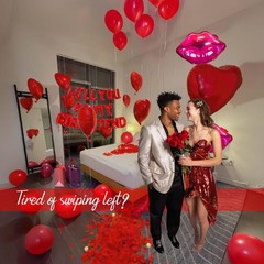 16 Inches Red ‘WILL YOU BE MY GIRLFRIEND’ Confession Letter Balloons with red…