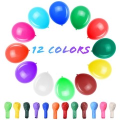 Thickened balloons, 120 PCS Balloons Assorted Colors, Latex Balloons for Kid’…
