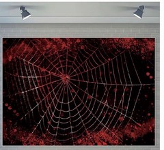Zombie Night Horror Themed Party CakeTable Banner for PhotoshootProps 6x4ft