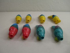 Vintage Party light string light covers parrots tropical bird no lights