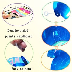 30 pcs 90s Party Decorations Hanging Swirls for Adults Back to 1990’s Party D…