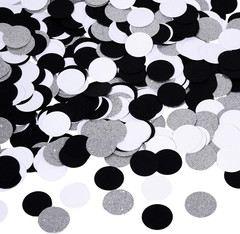 400pcs Glitter Paper Confetti Circles Dots Sprinkling Paper Circle Dots for Grad