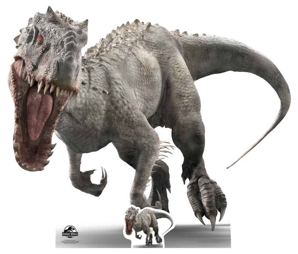 Indominus Rex Roar Style Official Jurassic World Lifesize Cardboard Cutout