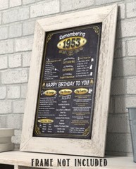70th Birthday Party Decorations (Seventy) – Remembering The Year 1953