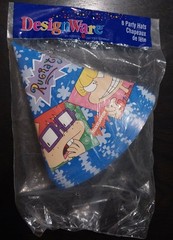 DesignWare Rugrats Party Hats 8 Count Blue Paper Kids Vintage