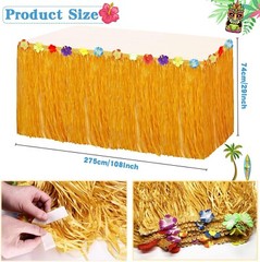 Hawaiian Luau Party Decoration Pack (159 Pcs), Tropical Beach Themed Aloha Summe