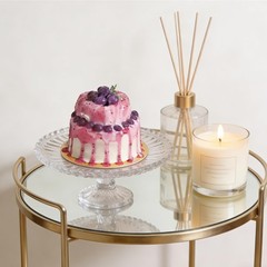 Fake Cake Dessert Artificial Cream Blueberry Jam Cupcake Faux Food Display