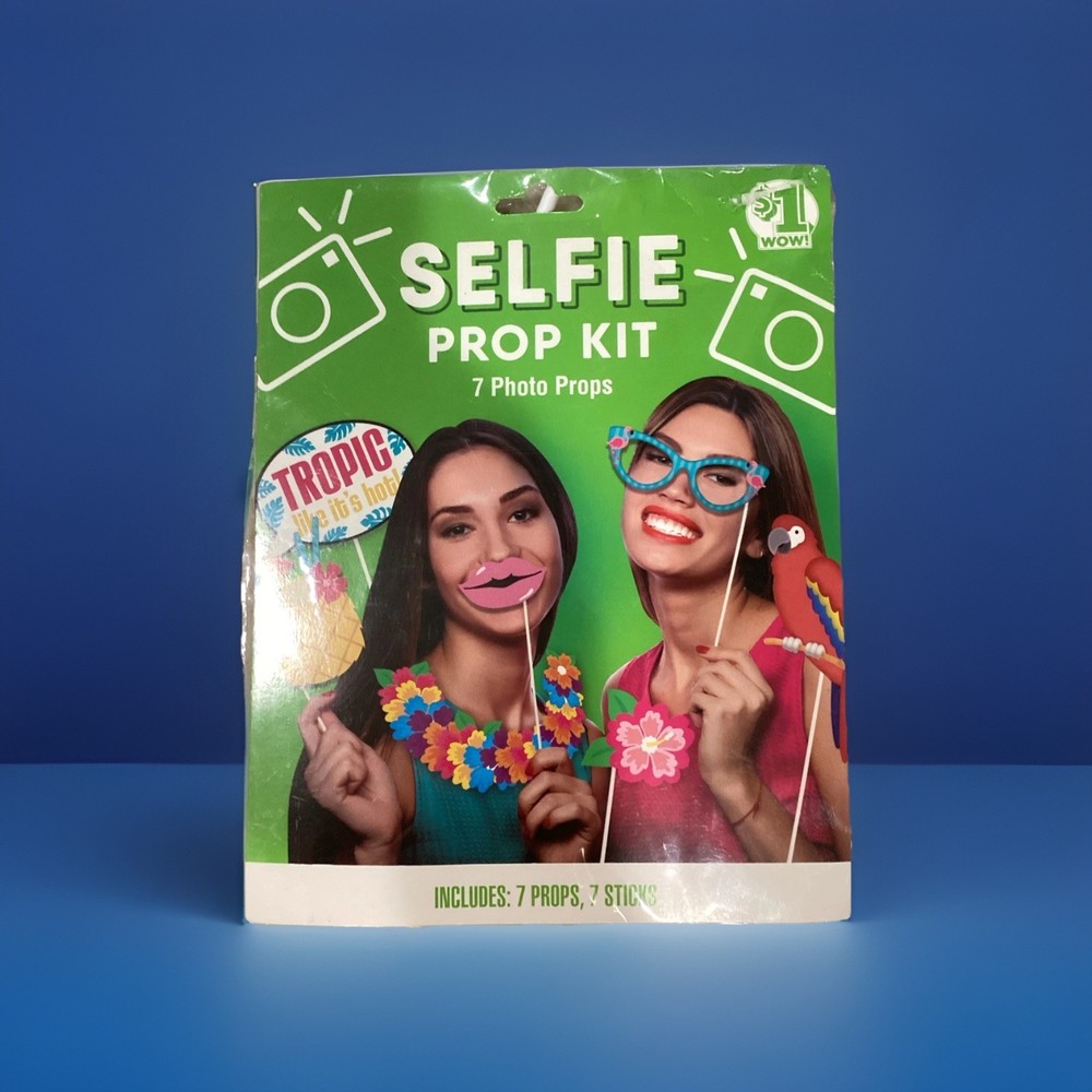 Party Props Photo Booth Selfie “Tropic Like It’s Hot” Photo Booth Props Kit