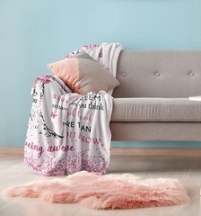 16th Birthday Decorations – Floral Throw Blanket
