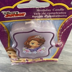 Wilton Disney Sofia The First Birthday Party Cake Decorations Candles 1 Piece