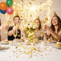 Gold Shiny Star Confetti 0.6 Inch-Table Metallic Sequin Confetti for Party We…