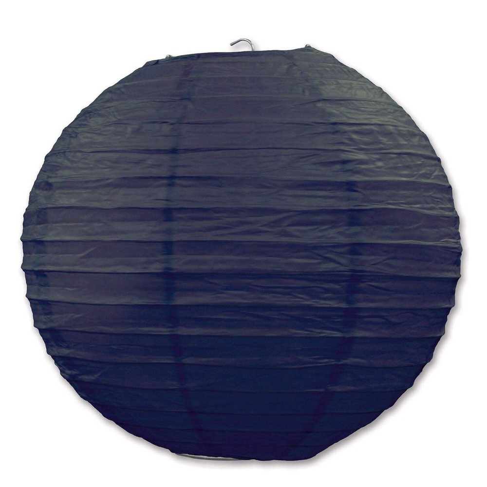 Beistle Black Paper Lanterns – General Occasion | Party Supply | Decoration