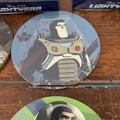 Disney Pixar Buzz Lightyear Drink Coasters 20 Kids Birthday Party Decorations