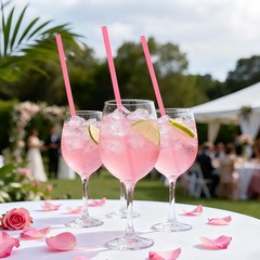 50pcs Pink Heart Shaped Straws Cute Plastic Drinking Heart Straws Disposable for