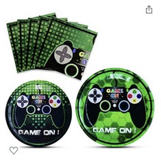 video game party supplies for 16 guests