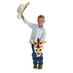 12 Caballitos De Palo Inflables Juguetes Caballos Para Fiesta Montar Niños Decor