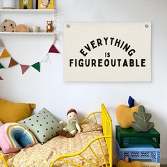 Classroom Decor, Everything is Figureoutable Inspirational Wall Decor, Office…