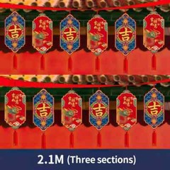 Chinese Spring Festival Pendant Home Door room decorations Luck wealth ornament