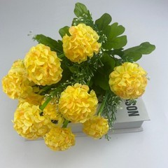 Artificial Chrysanthemum Bouquet Silk Flowers for Home Decor Living Room