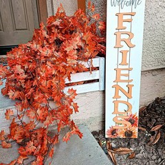 5 Pack Fall Leaf Garland, Hanging Vines Garland Artificial Fall Maple Leaves …