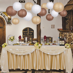 Assorted Sizes Paper Lanterns Set, 15Pcs for Rustic Weddings & Special Occasions