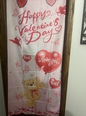 NEW Happy Valentine’s Day Banner/Party Supply, 29.5 X 71 Inches