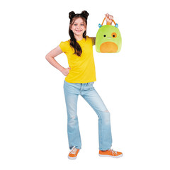 Squishmallows Kaprina the Green & Orange Monster Treat Pail – Jazwares