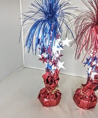 4th of July firework Foil Balloon Weight Birthday Party Supplies Patriotic Decor