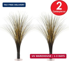 Beistle Plastic Metallic Black And Gold Spray Centerpieces For Happy New Year De