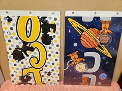Eureka Peanuts 4 Foot Vertical Banner Lot Of 2 Peanuts Snoopy Classroom & Doors