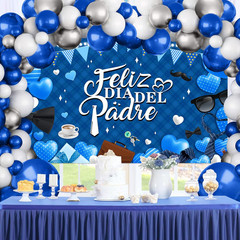 Feliz Día Del Padre Decorations Set, Mexican Happy Father’S Day 110Pcs