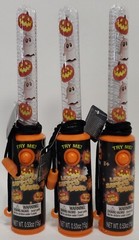 Lot Of 3 CandyRific Ghost &Pumpkin Light Up Blinking Safety Wand Candy Halloween