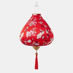 Chinese Style Hanging Lantern Waterproof Cloth Lanterns Party Festiva Decor