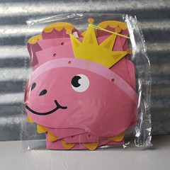 Pink Dinosaur 4D Foil Balloon Party Kit with #2 Cake & 24 Cupcake Toppers MORE