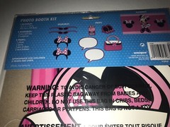 Disney Minnie Mouse Photo Booth Kit 1 Backdrop 4 Wearables 5 Props New