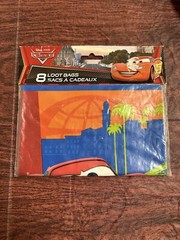 Disney Cars Lightning McQueen Birthday party supplies treat loot favor bags 8pc