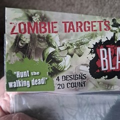 Zombie Targets Black Ops Vs Zombies 4 Designs 20 Count New , Halloween Decor