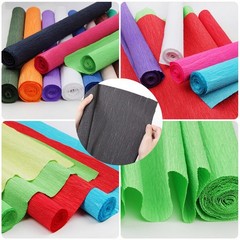 Green Series Crepe Paper – 6 Colors 9.8 x 98 Inch Wide for DIY Gift Wrapping …
